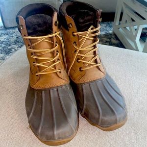 Sperry Top-Sider Men Avenue Lined Waterproof Duck Boot size 91/2